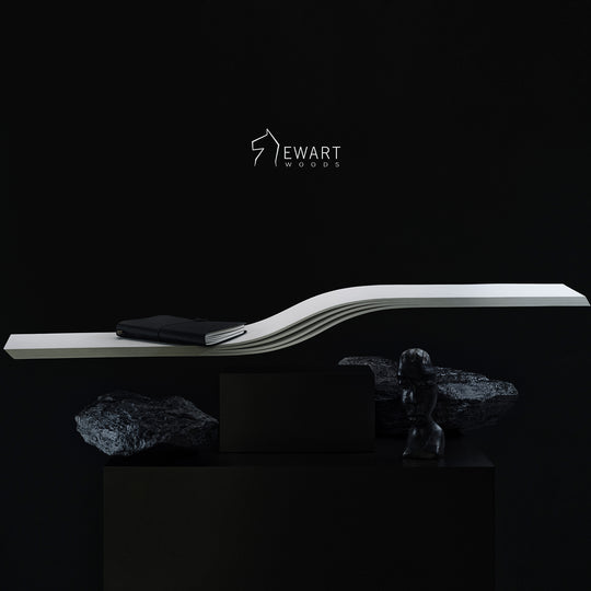 Balts sienas plaukts - WAVE