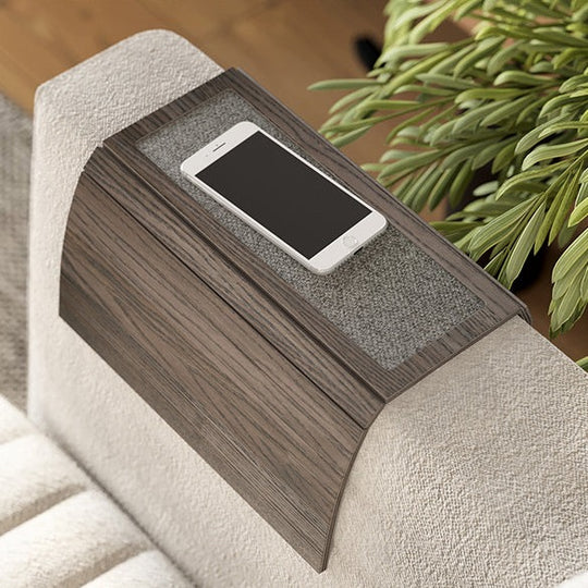 Sofa arm tray (grey)