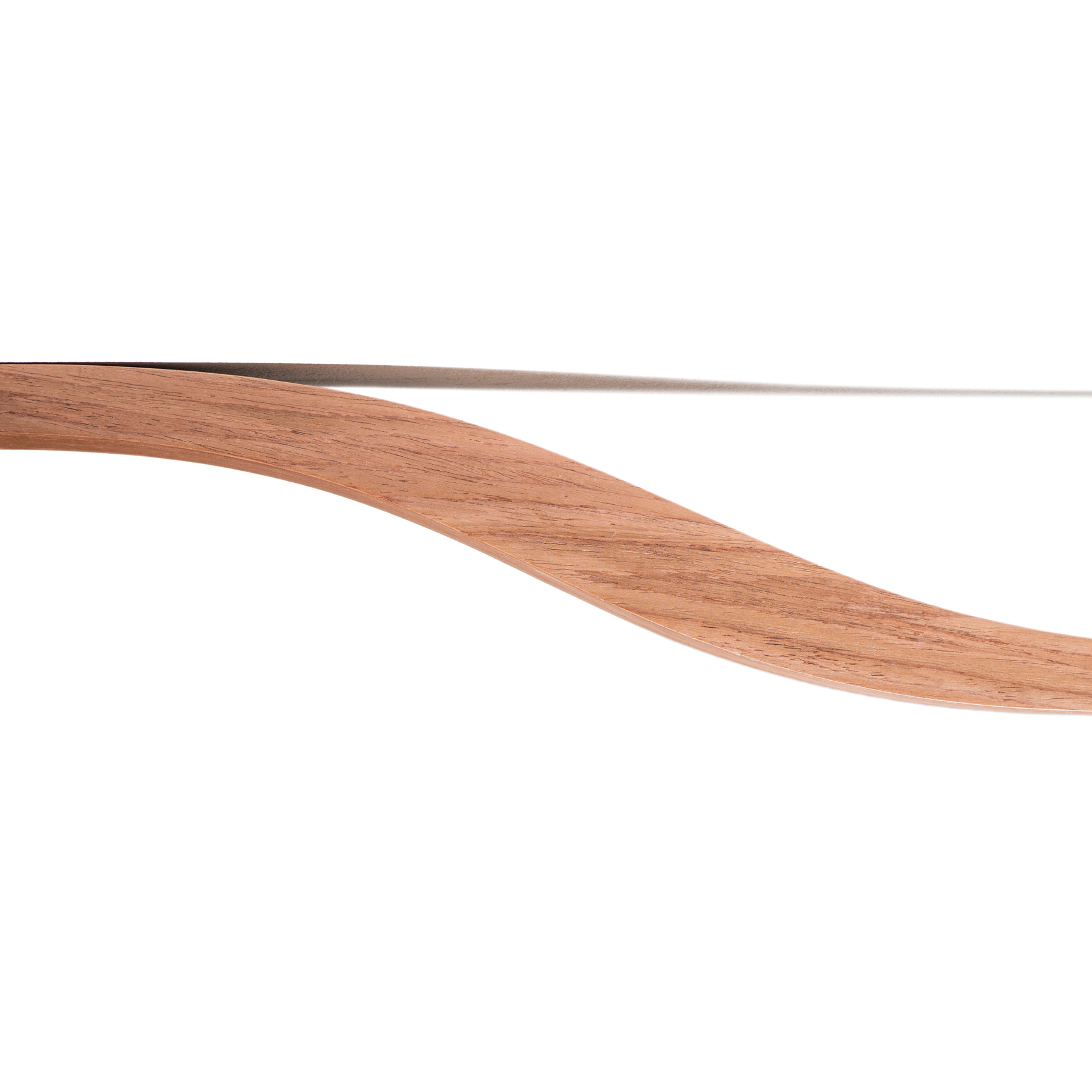 Wooden bathroom towel rack curve against the wall