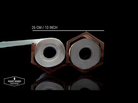Tualetes papīra turētājs - MINI Honeycomb