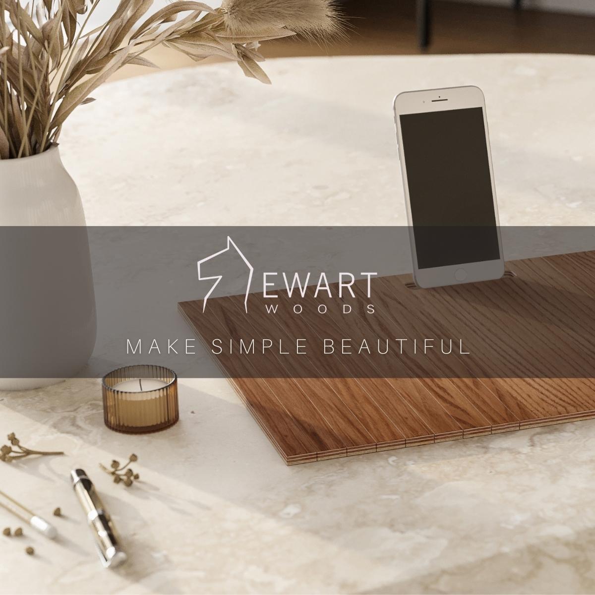 Sofa arm tray (yellow) - EWART WOODS