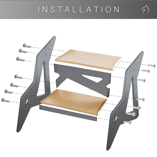 Wood Stepping stool - EWART WOODS