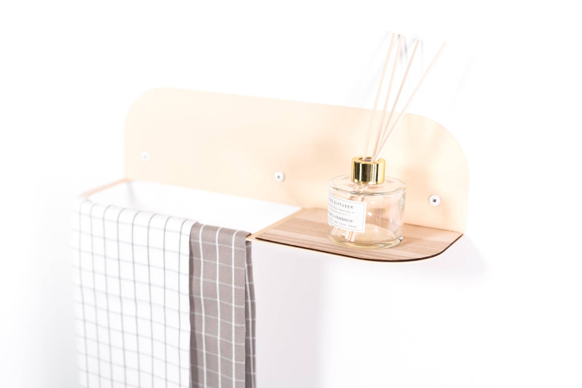 Towel rack bathroom towels holder - EWART WOODS